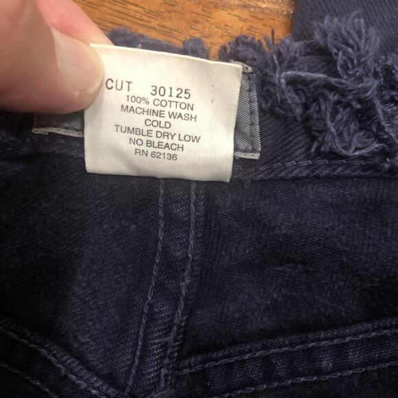 Vintage Guess Jeans By Marciano Pants Denim Made in USA 32x29 Distressed 1990’s - Picture 12 of 14